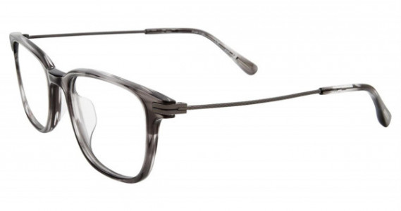 dunhill VDH073 Eyeglasses, Grey Horn 01Ex