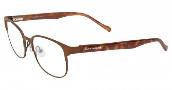 Lucky Brand D709 Eyeglasses, BROWN
