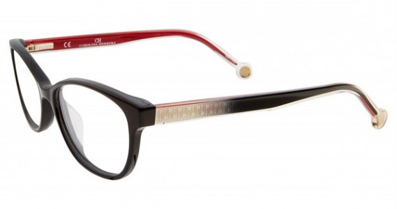 Carolina Herrera VHE726K Eyeglasses, Black 700Y