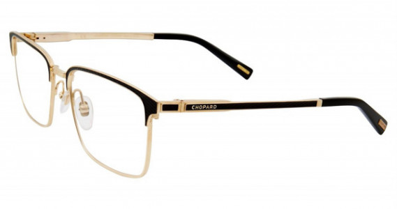 Chopard VCHB96M Eyeglasses, Black Gold 0302