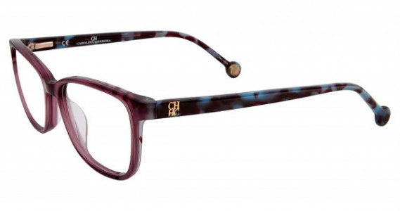 Carolina Herrera VHE719K Eyeglasses, Purple 0W48