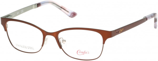 Candie's Eyes CA0506 Eyeglasses, 049 - Matte Dark Brown