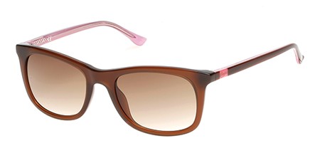 Candie's Eyes CA1021 Sunglasses, 45F - Shiny Light Brown / Gradient Brown