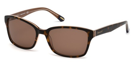 Gant GA8055 Sunglasses, 56E - Havana/other / Brown