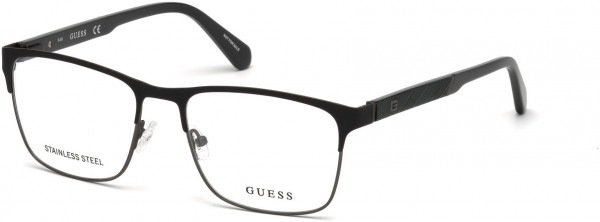 Guess GU1924 Eyeglasses, 002 - Matte Black