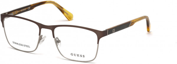 Guess GU1924 Eyeglasses, 009 - Matte Gunmetal