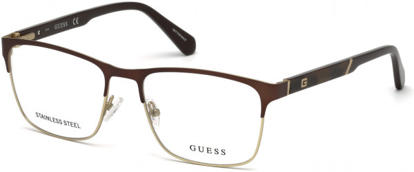 Guess GU1924 Eyeglasses, 049 - Matte Dark Brown