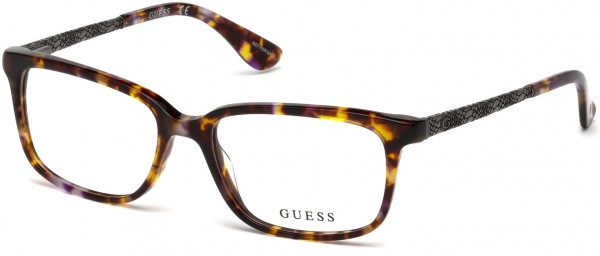 Guess GU2612 Eyeglasses, 055 - Coloured Havana