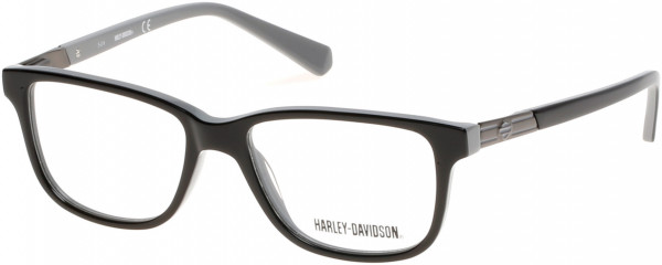 Harley-Davidson HD0131T Eyeglasses, 005 - Black/other