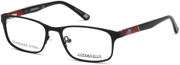 Skechers SE1145 Eyeglasses, 002 - Matte Black