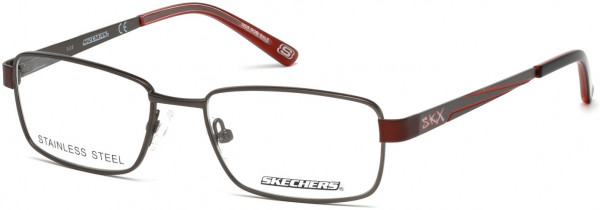 Skechers SE1147 Eyeglasses, 009 - Matte Gunmetal