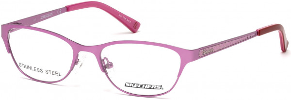 Skechers SE1624 Eyeglasses, 073 - Matte Pink