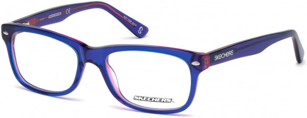 Skechers SE1627 Eyeglasses, 092 - Blue/other