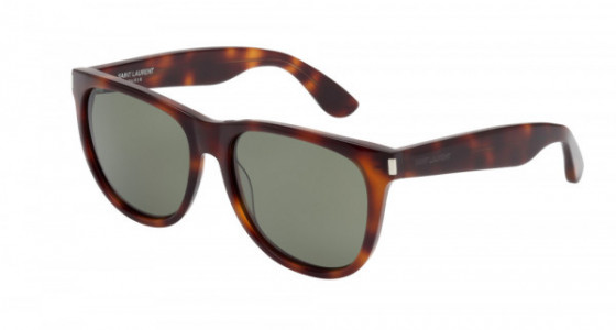Saint Laurent SL 101 Sunglasses, AVANA with GREEN lenses