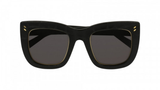 Stella McCartney SC0067S Sunglasses, BLACK with SMOKE lenses