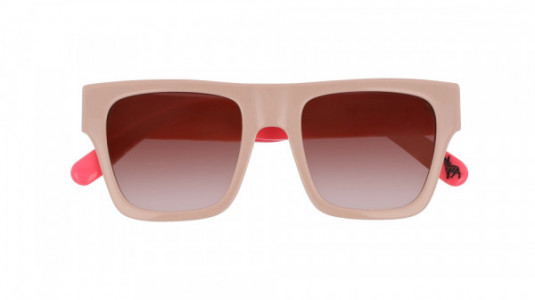 Stella McCartney SK0028S Sunglasses, NUDE with PINK lenses