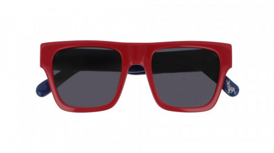 Stella McCartney SK0028S Sunglasses, RED with GREY lenses