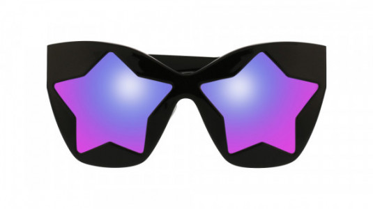 Stella McCartney SK0029S Sunglasses, 001 - BLACK with PINK lenses