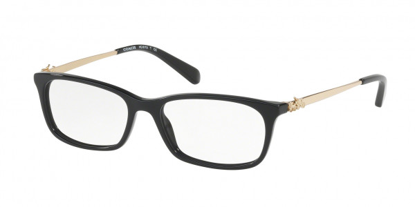 Coach HC6110F Eyeglasses, 5486 BLACK (BLACK)