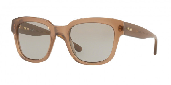 DKNY DY4145 Sunglasses, 37273 MILKY TAUPE (GREEN)