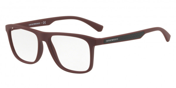 Emporio Armani EA3117 Eyeglasses, 5606 BORDEAUX RUBBER (BORDEAUX)