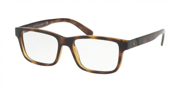 Polo PH2176 Eyeglasses, 5003 SHINY DARK HAVANA (BROWN)