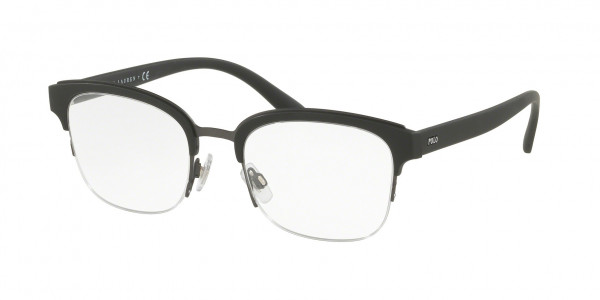 Polo PH2177 Eyeglasses, 5284 MATTE DARK GUNMETAL (BLACK)