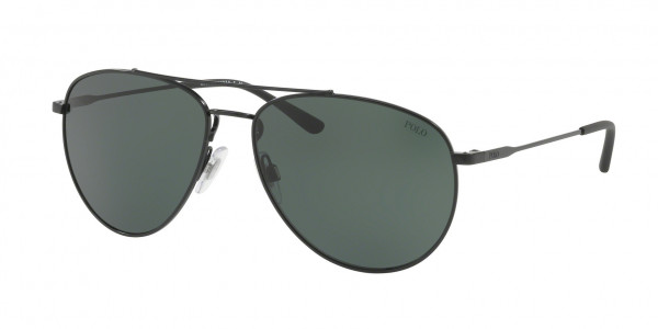 Polo PH3111 Sunglasses, 926771 SEMI-SHINY BLACK (BLACK)