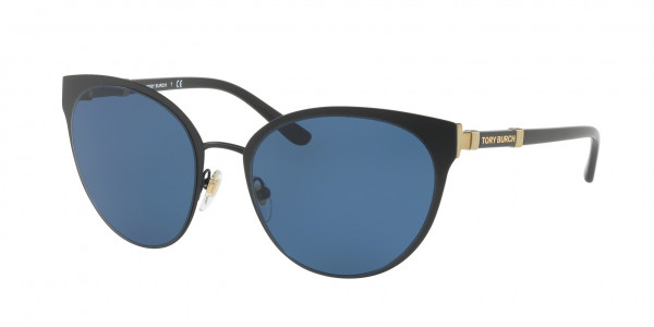 Tory Burch TY6058 Sunglasses, 307980 BLACK (BLACK)