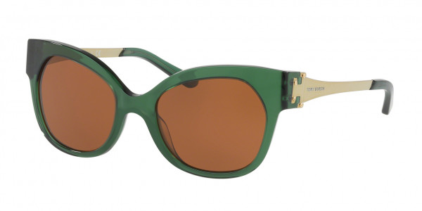 Tory Burch TY7111 Sunglasses, 167973 BOTTLE GREEN (GREEN)