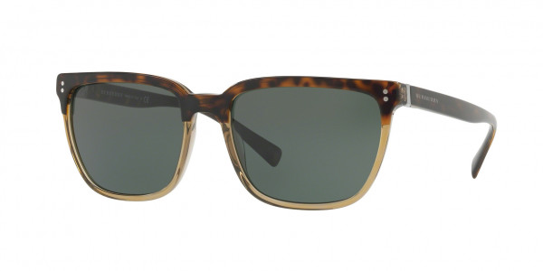 Burberry BE4255F Sunglasses, 36605U TOP HAVANA ON GREY (HAVANA)