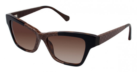 Kate Young K508 Sunglasses, Brown (BRN)