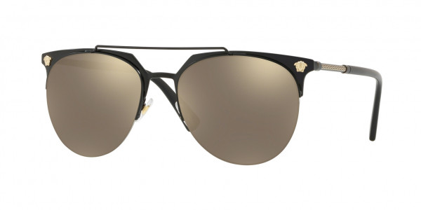 Versace VE2181 Sunglasses, 12615A MATTE BLACK (BLACK)