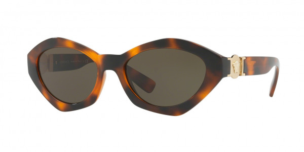 Versace VE4334 Sunglasses, 511971 HAVANA (BROWN)