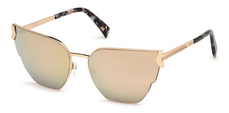Just Cavalli JC-824S Sunglasses, 72Z - Shiny Pink / Gradient Or Mirror Violet