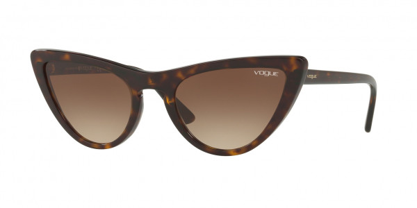 Vogue VO5211S Sunglasses, W65613 DARK HAVANA (HAVANA)