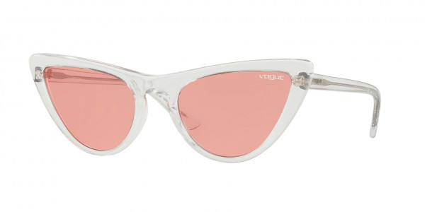 Vogue VO5211S Sunglasses, W74584 TRANSPARENT (CLEAR)