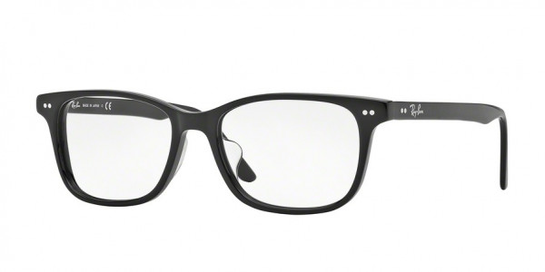 Ray-Ban Optical RX5306D Eyeglasses, 2000 BLACK (BLACK)