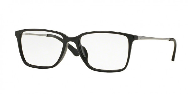 Ray-Ban Optical RX5343D Eyeglasses, 2000 SHINY BLACK (BLACK)