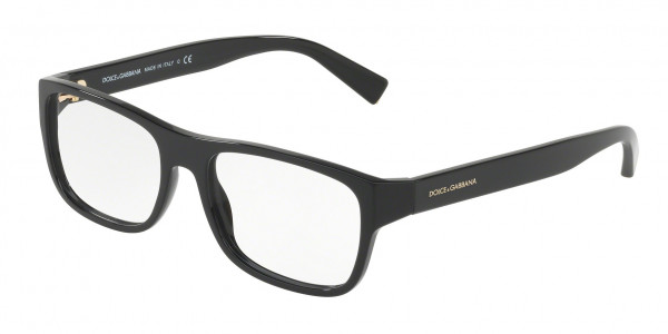 Dolce & Gabbana DG3276 Eyeglasses, 501 BLACK