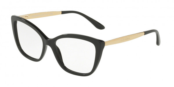 Dolce & Gabbana DG3280 Eyeglasses, 501 BLACK