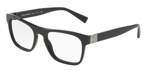 Dolce & Gabbana DG3281 Eyeglasses, 501 BLACK (BLACK)
