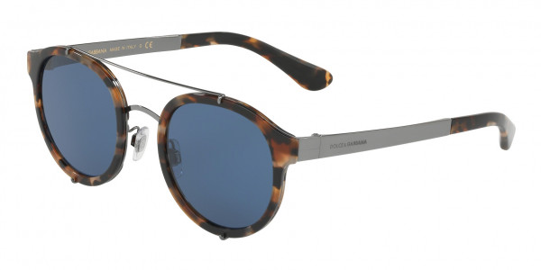 Dolce & Gabbana DG2184 Sunglasses, 314580 BLUE HAVANA