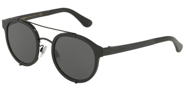Dolce & Gabbana DG2184 Sunglasses, 501/87 BLACK