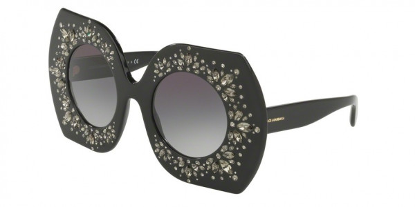 Dolce & Gabbana DG4315B Sunglasses, 501/8G BLACK