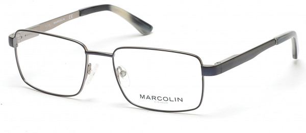 Marcolin MA3004 Eyeglasses, 091 - Matte Blue