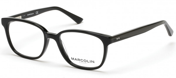 Marcolin MA3007 Eyeglasses, 001 - Shiny Black