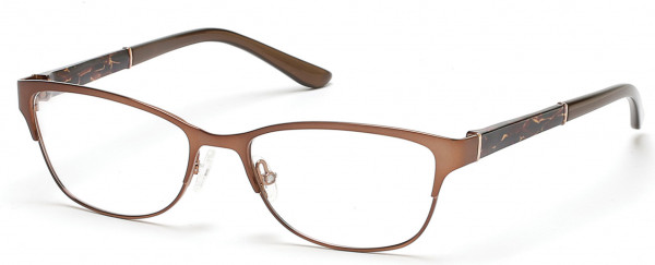 Marcolin MA5006 Eyeglasses, 046 - Matte Light Brown