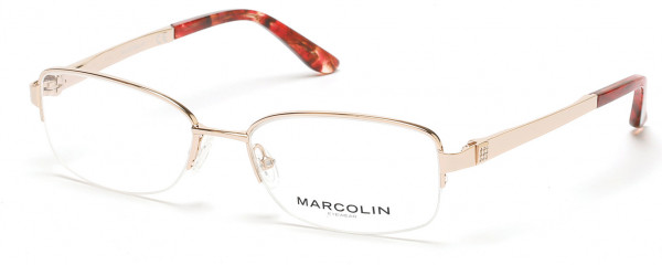 Marcolin MA5011 Eyeglasses, 032 - Pale Gold