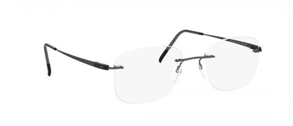 Silhouette Racing Collection bq Eyeglasses, 6560 Singapore Black / Grey